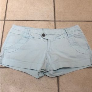 Light blue shorts by BKE